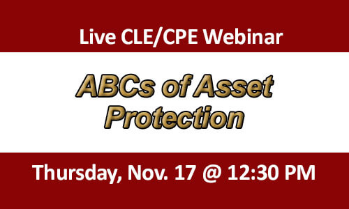 ABCs of Asset Protection