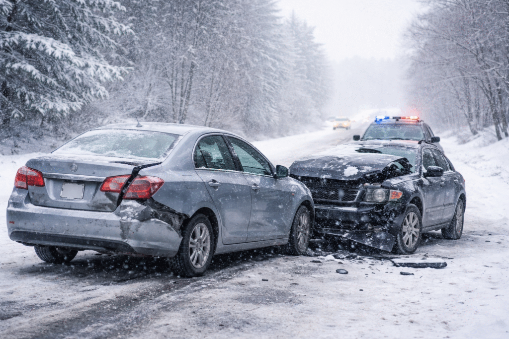 Winter Car Accidents in Pennsylvania: What Injured Drivers Need to Document Right Away