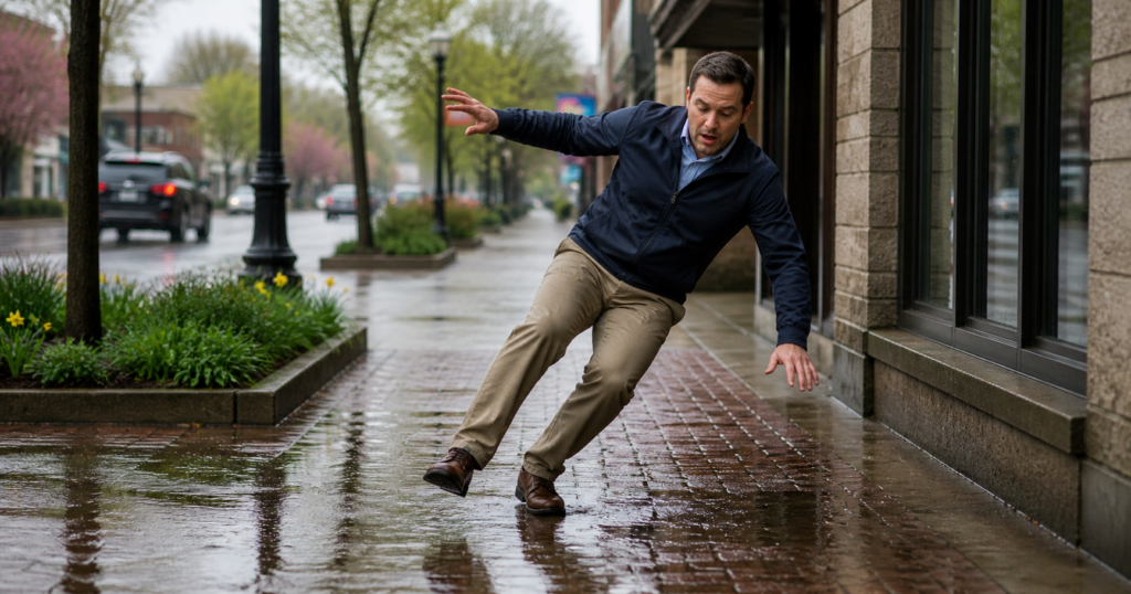 Spring Slip and Fall Claims in Pennsylvania: Who May Be Liable for Wet Floors, Uneven Walkways, and Property Hazards